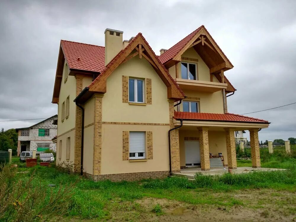 стройки калининграда. прибалтийские домики. проекты домов в калининграде. сип дом. душоново сиппанельный.