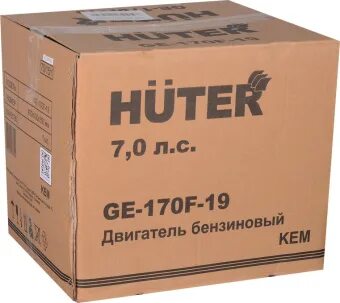 Двигатель huter ge 170f 19