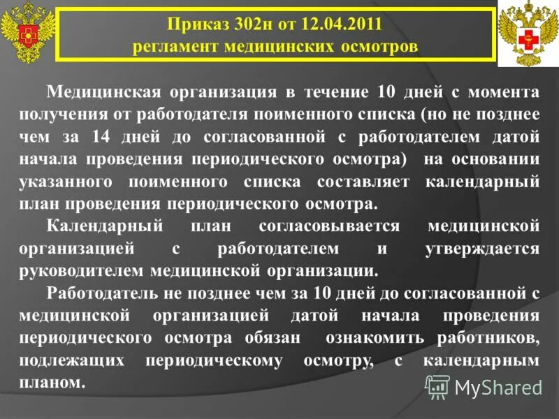 Приказ минздравсоцразвития россии 2021. П.3.2.2.4 пр.1 приказа 302-н. Приказ 302н медосмотры работников. Периодические медосмотры приказ 302. Приказ МЗ РФ от 2011г 302н.