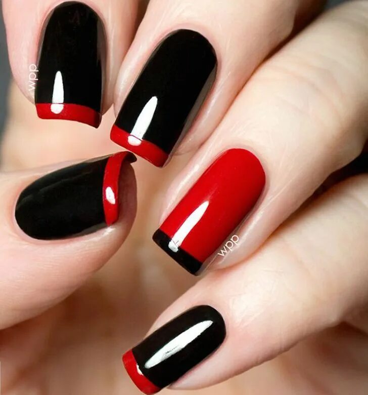 50 Stylish Winter Short Square Nail Designs To Copy This Season - Women Fashion 
