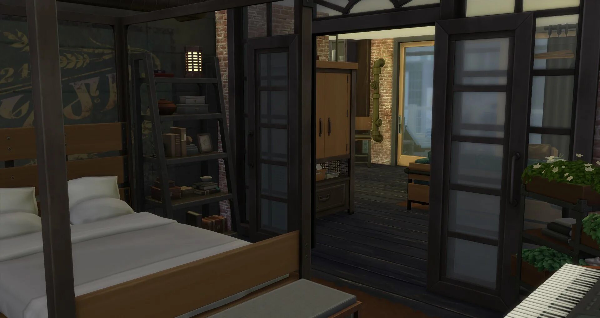 Симс 4 сдается в аренду. «the sims 4: лофт» – sp23. sims 4 loft kit. the sims 4: industrial loft kit. симс 4 интерьер лофт.
