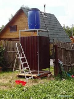 Бочка для душа своими руками