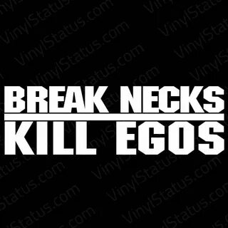 Broken necked