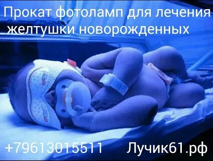 Новорожденных ложат под лампу в роддомах