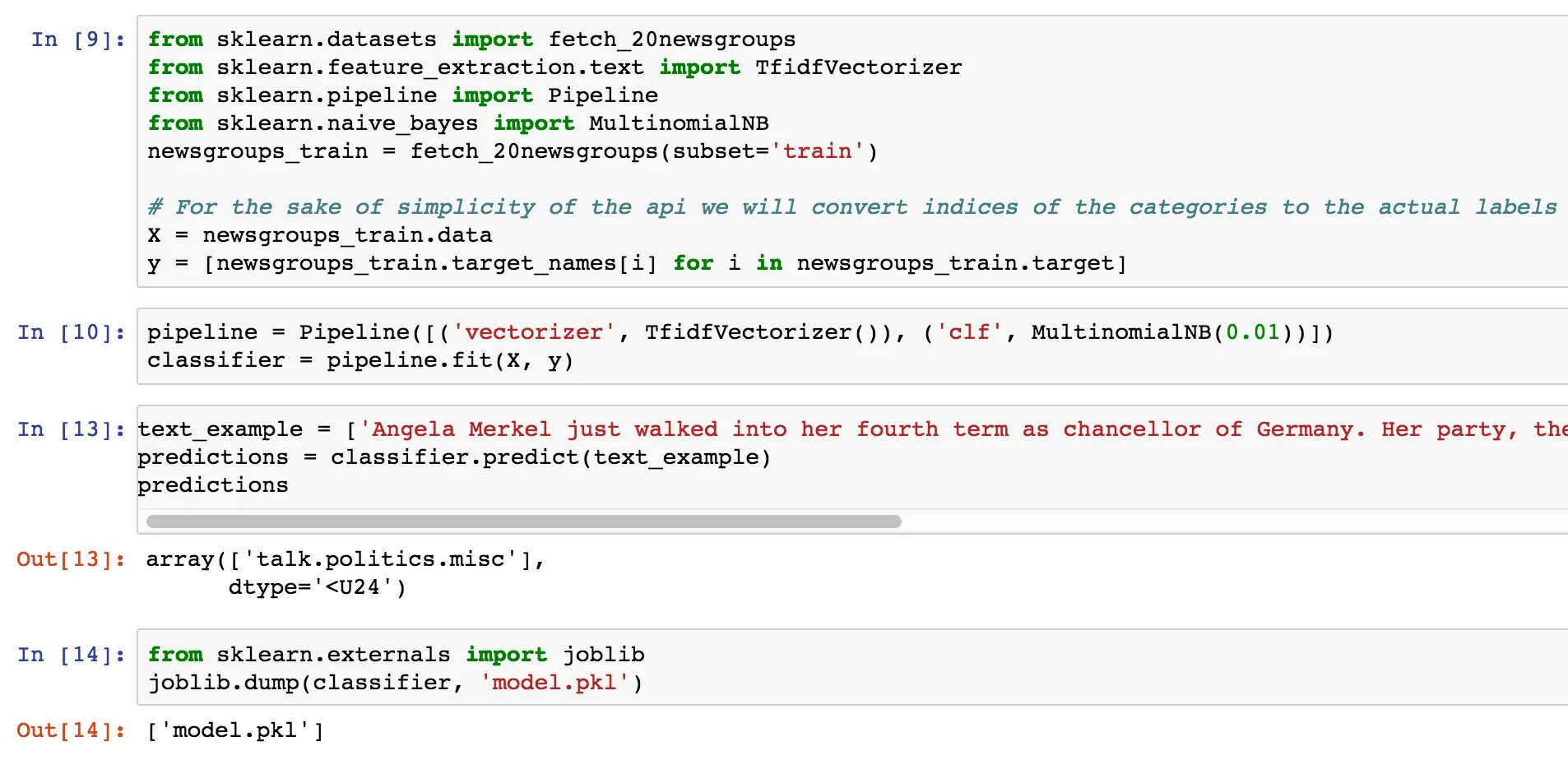 From sklearn import metrics. From sklearn import metrics