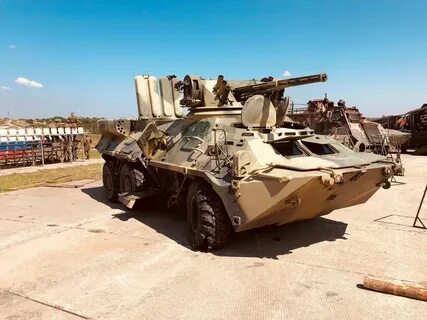 Боевая машина с оружием
