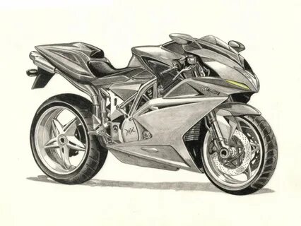 Рисунки мотоциклов