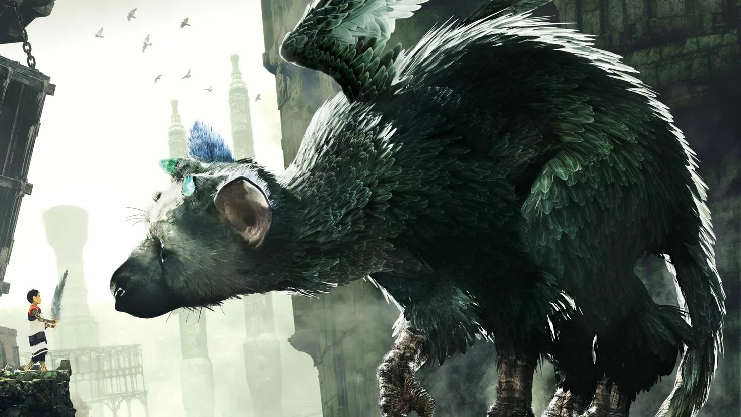Зе ласт гардиан. The last Guardian ps4. Игра the last Guardian. Фигурка трико the last Guardian. Shadow of the Colossus и the last Guardian.