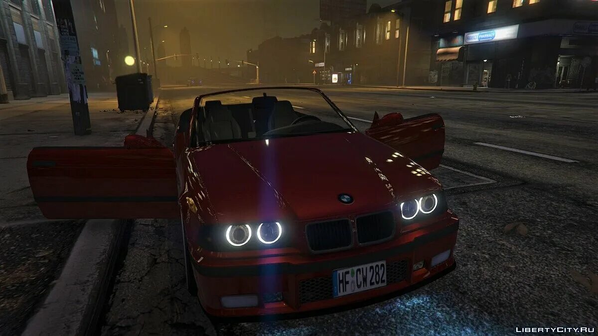 Моды на гта 5 replace. GTA V BMW e36. BMW Cabrio GTA 5. BMW e36 GTA 5 Mods. ГТА 5 БМВ Е 36.