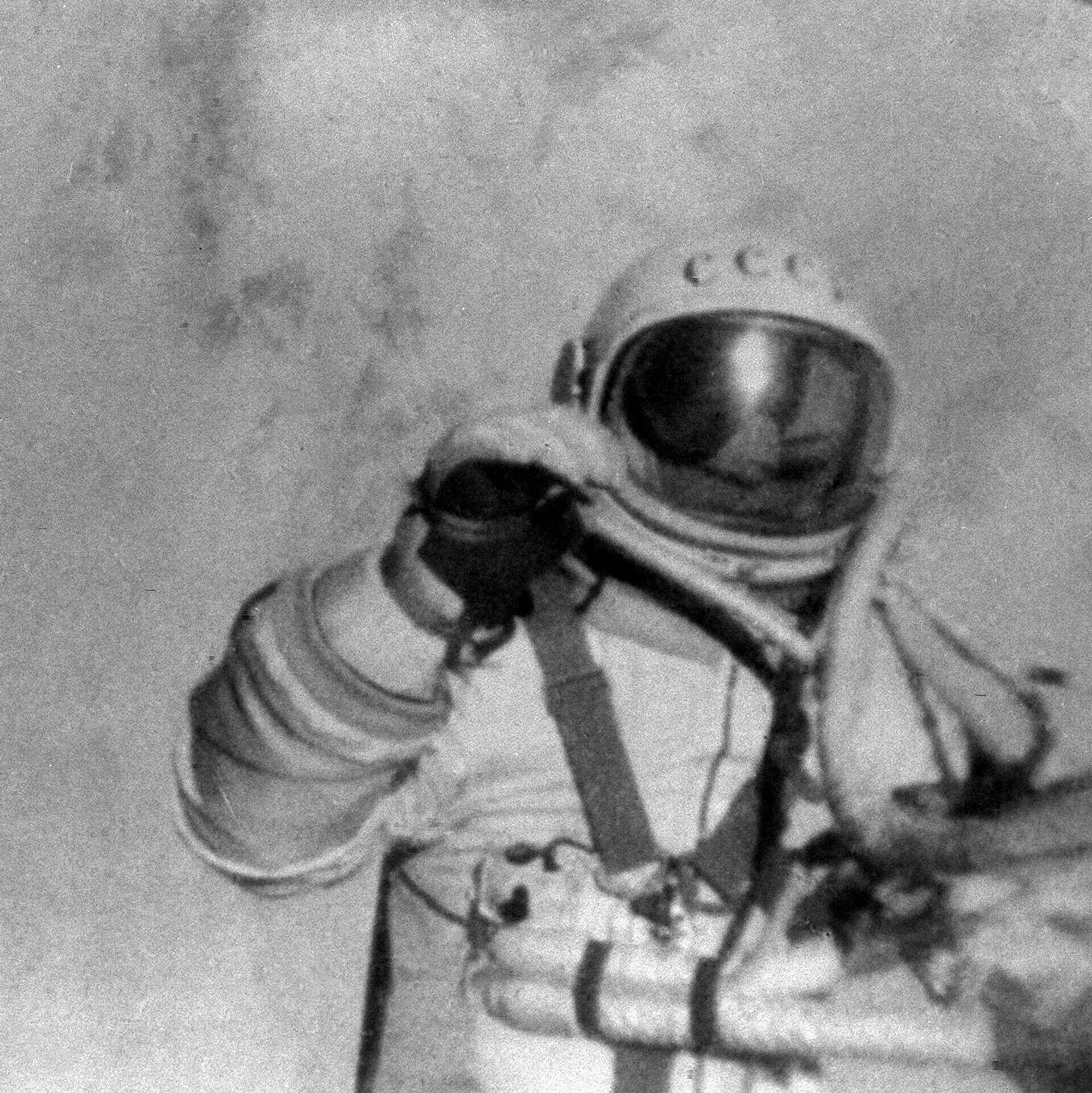 Фото леонова в открытом космосе. Первый выход человека в открытый космос Леонов.