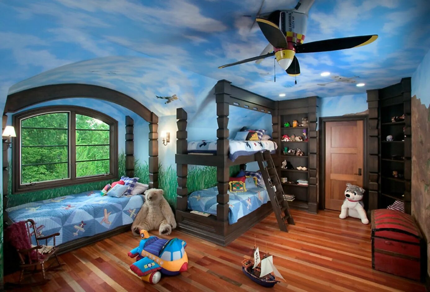 Комнату угадай. Интересные детские комнаты. Необычные комнаты. Необычная детская комната для мальчика. Сказочный интерьер детской комнаты.