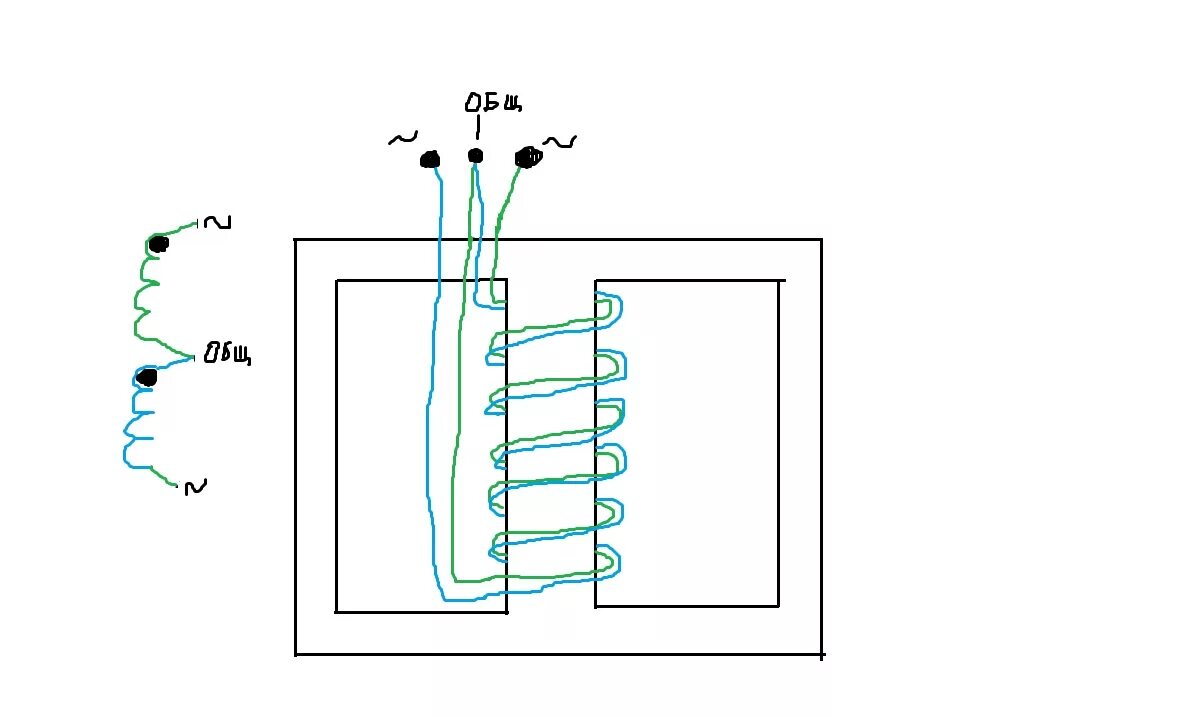 Намотать обмотку трансформатора. Намотка вторичной обмотки трансформатора со средней точкой. Схему намотки трансформатора со средней точкой. Схема намотки импульсного трансформатора. Намотка вторичной обмотки трансформатора двойным проводом.
