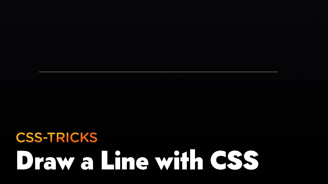 Css tricks. Линия в CSS. Line CSS. Infinite Linear CSS.