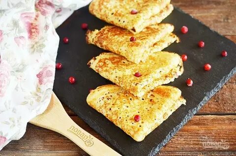 Блины на пшенной каше