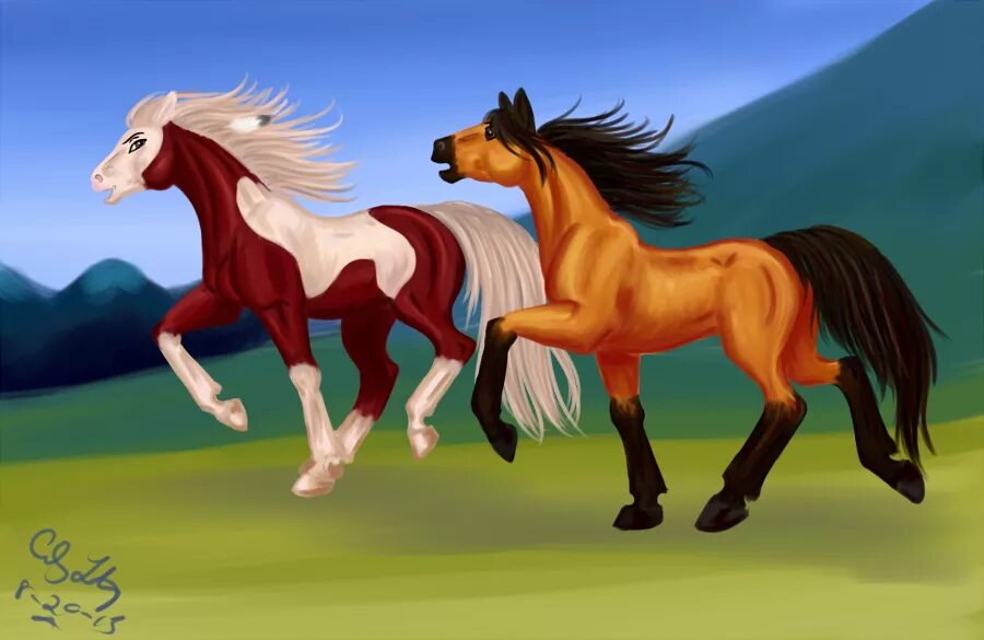 Спирит душа прерий пони. Лошадь из мультика. Мультяшные лошади красивые.