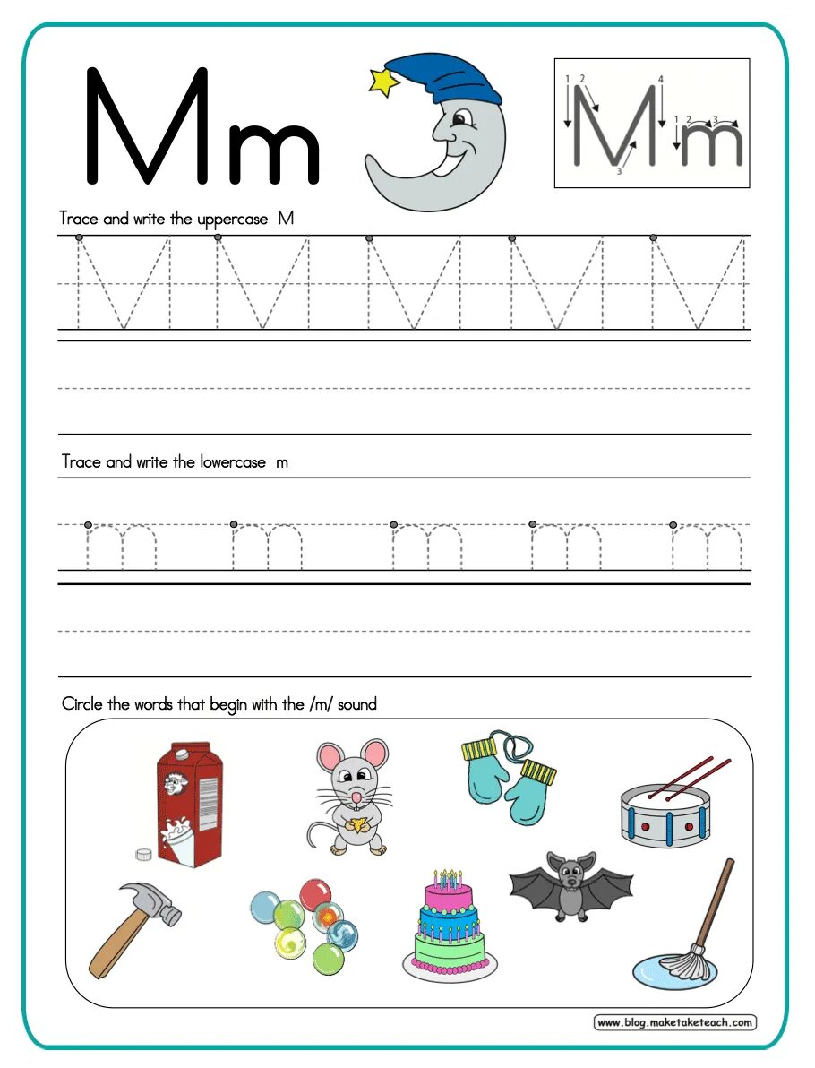 Write m writing