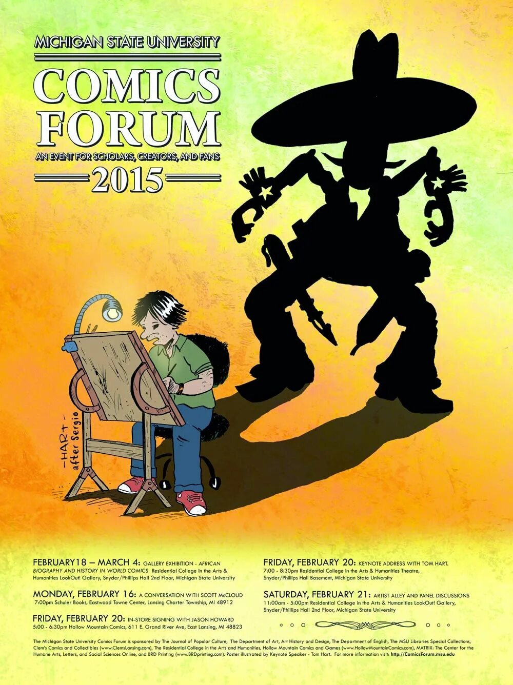 Comic forums. Forum poster.