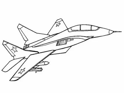 Истребитель рисунок