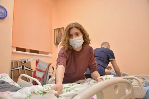 Волонтеры в больнице