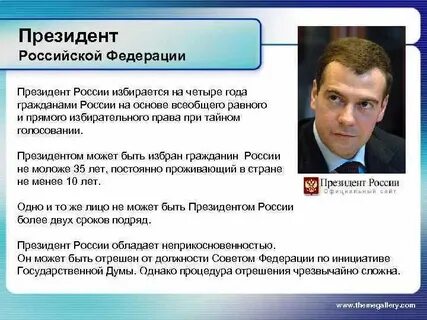 Сколько раз избирался
