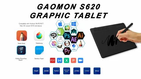 Gaomon s620 драйвер