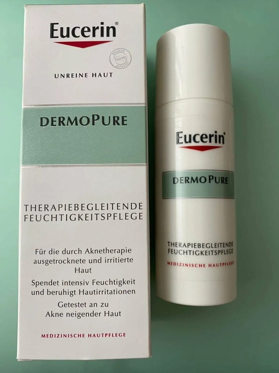 Eucerin dermopure отзывы. Эуцерин крем Дермопюр. DERMOPURE Eucerin крем для проблемной кожи. Эуцерин крем успокаивающий. Eucerin успокаивающий крем DERMOPURE.