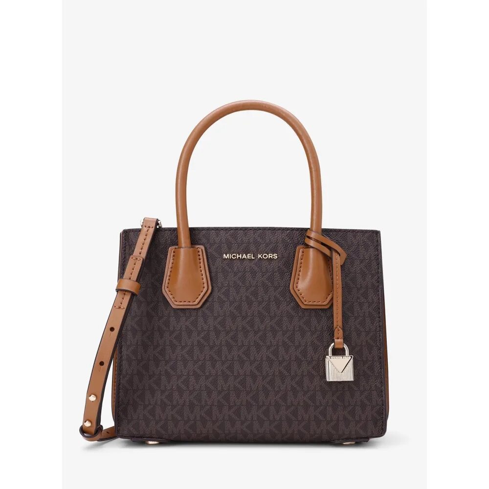 Купить сумку женскую корс. Сумка Michael Kors Mercer. Сумка Michael Kors Mercer Mini. Сумка Michael Kors женская Mercer Mini 30f8gm9m6b Brown logo. Сумка Jet Set Michael Kors Mercer.