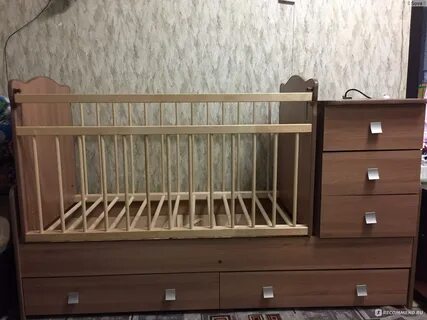 Кроватка с пеленальным столиком сборка