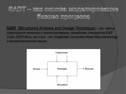 Технологии структурного анализа