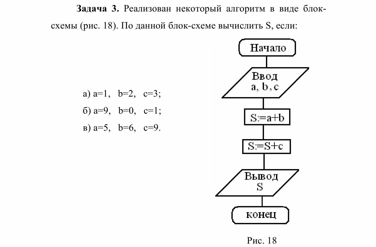 Блок решение задач 7 класс