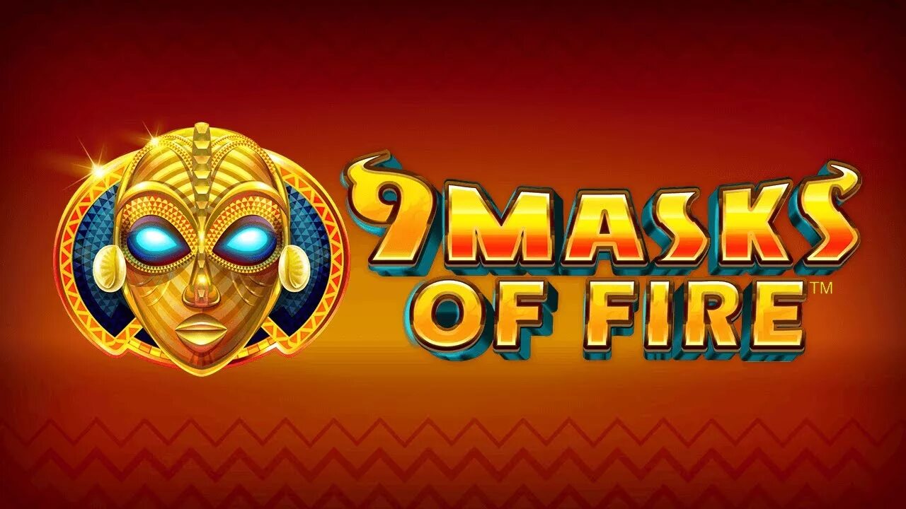 Слот Masks of Fire. Lava Gold казино. 9 masks of fire