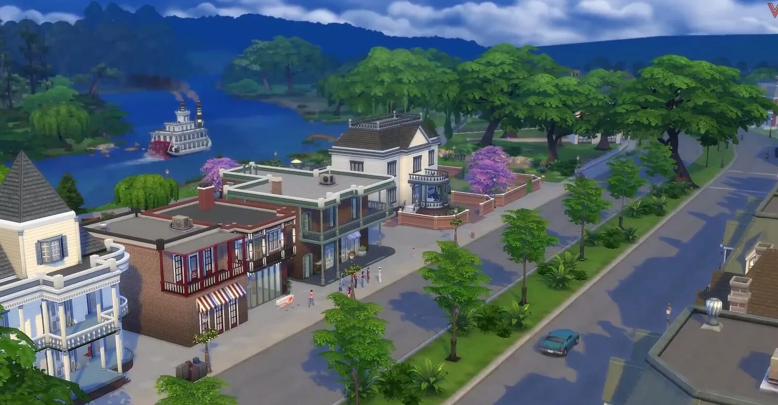 Симс 4 в каком городе. Симс 4 город виллоу крик. симс 3 виллоу крик. sims 4 новый орлеан. города симс 4.