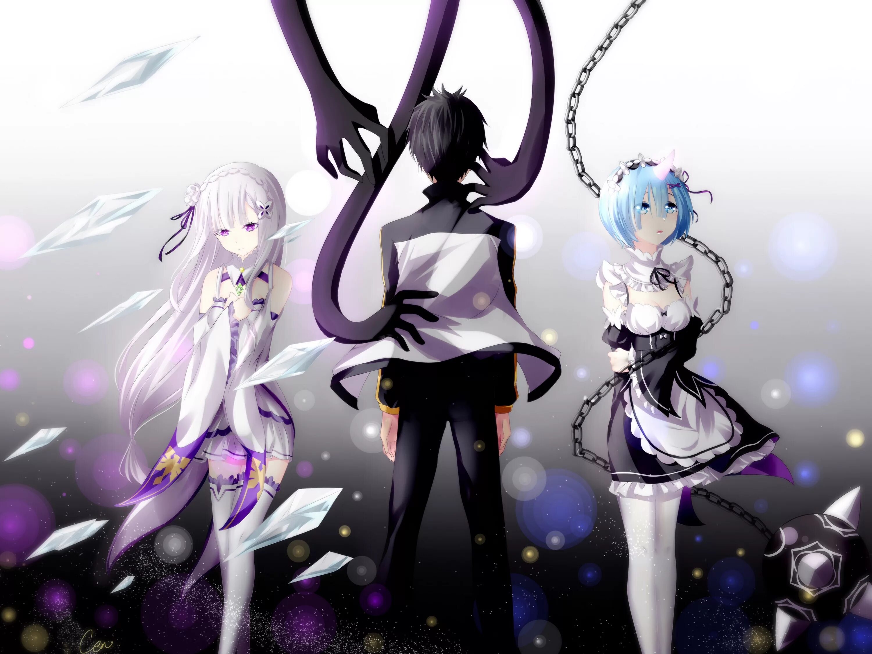 Зеро альтернативная жизнь с нуля. Ре зеро. re:zero. жизнь с нуля в альтернативном мире.