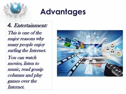 Advantages of the internet
