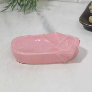 Мыльница розовая