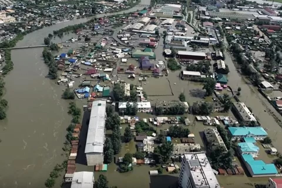 Паводок в городе сорочинск