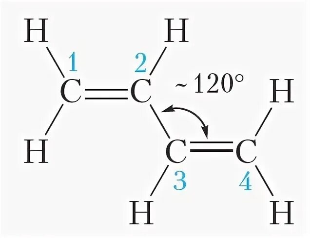 Бутадиен 1 2 гибридизация атомов углерода. Строение бутадиена-1.3. Строение молекулы бутадиена 1.3. Модель молекулы бутадиена 1.3. Электронное строение молекулы бутадиена-1.3.