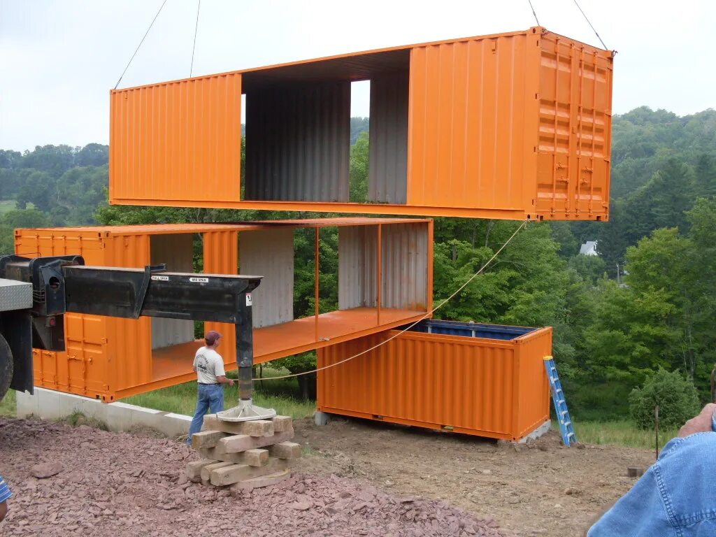 Container install