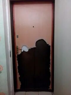 Замена панели на входной двери