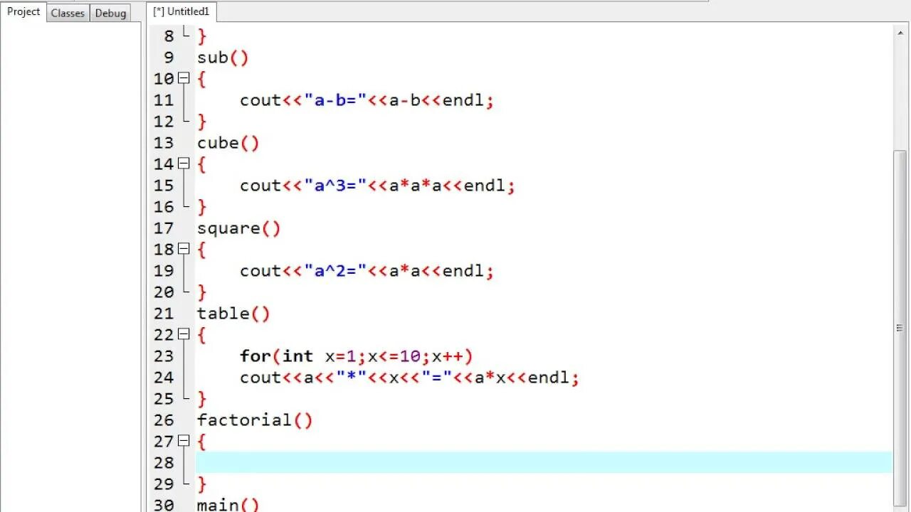 Код программирования c++. Dev c++. Пример программы на c++. Поля в c++.