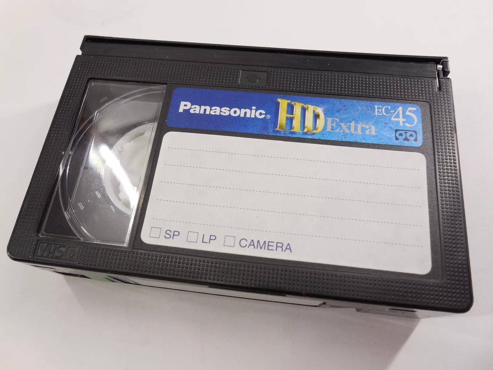 Кассета панасоник. Видеокассета VHS-C Panasonic HD Extra (EC-45). Panasonic VHS-C кассета. Panasonic HD Extra EC-45 VHS C. Кассета Panasonic EC-45.