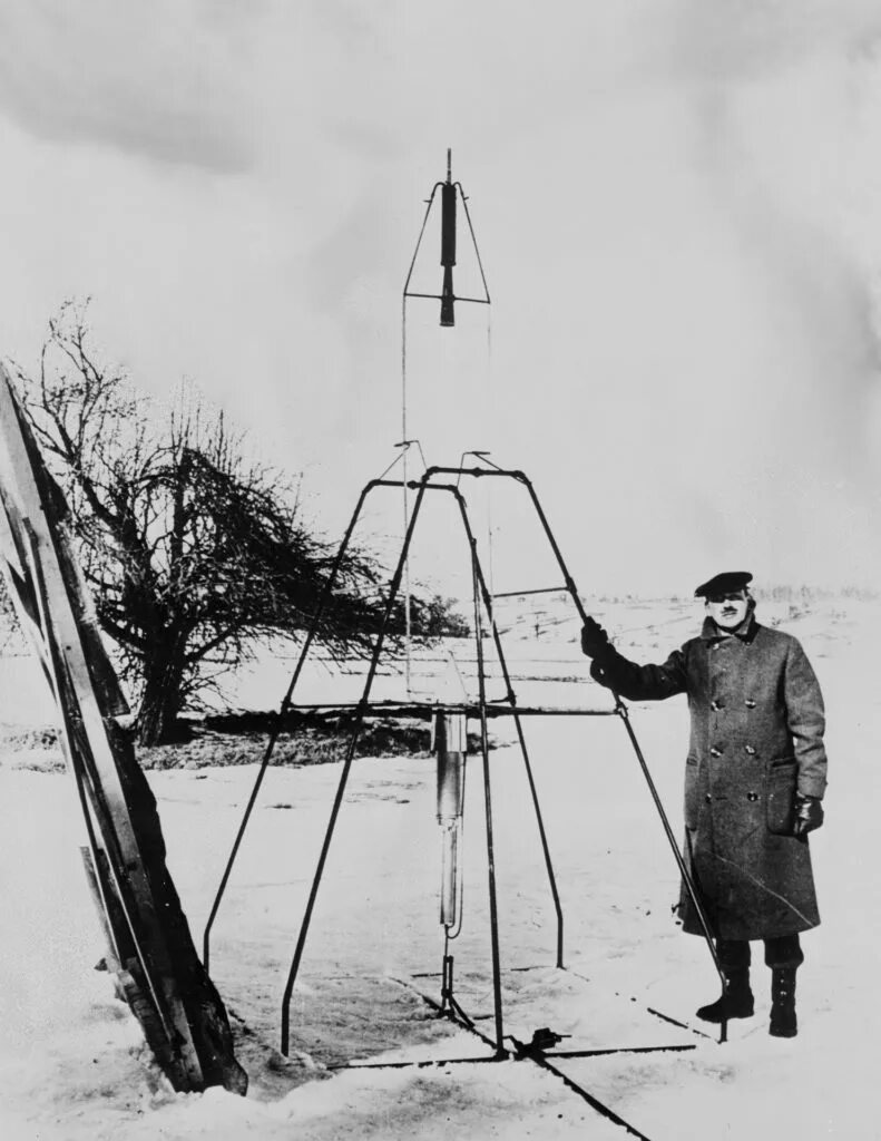 Создатель первой ракеты на жидком топливе