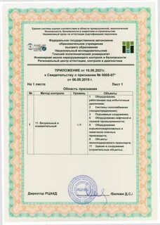 Область аттестации г 1