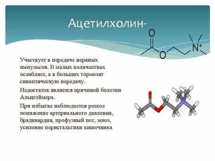 Ацетилхолин это