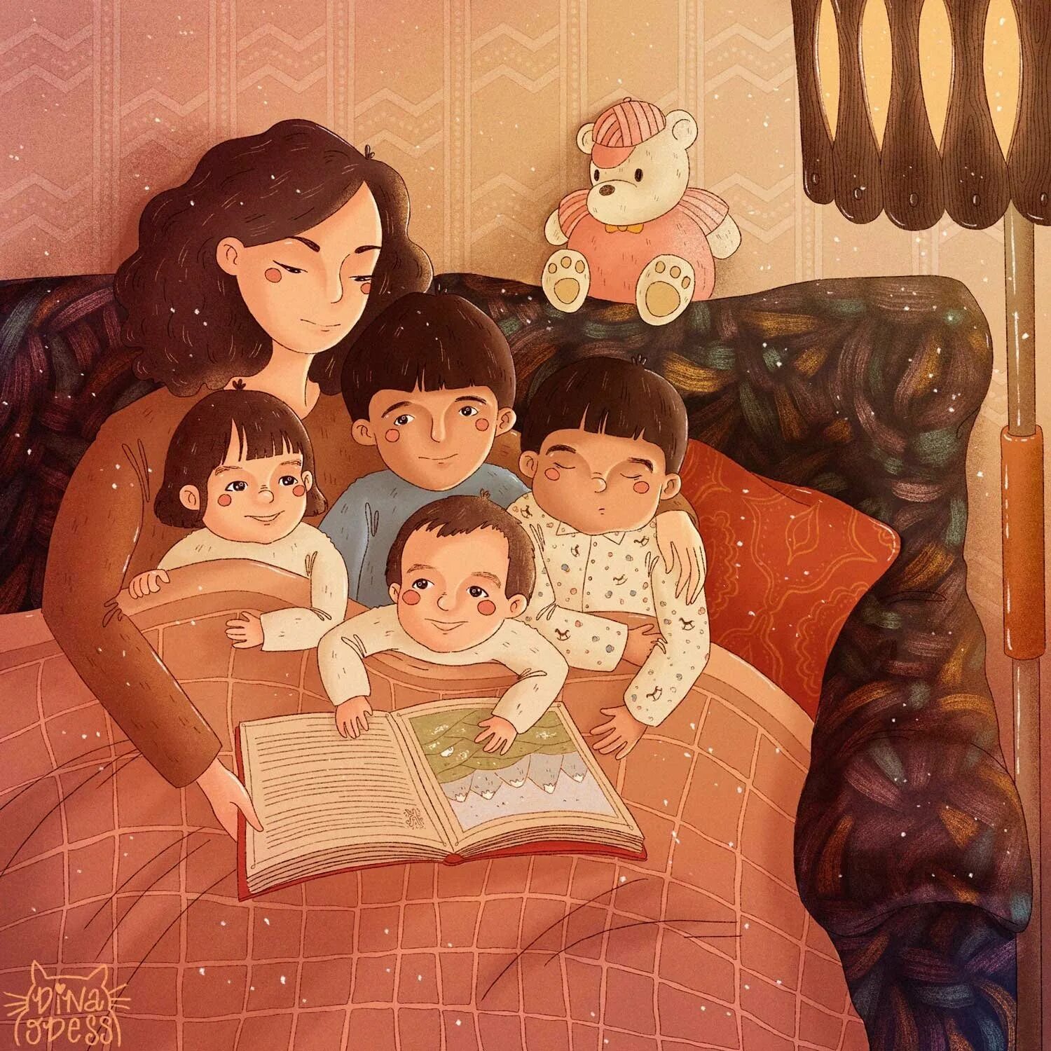 Sarra Art семья Family. Счастливая семья иллюстрации. Семья рисунок.