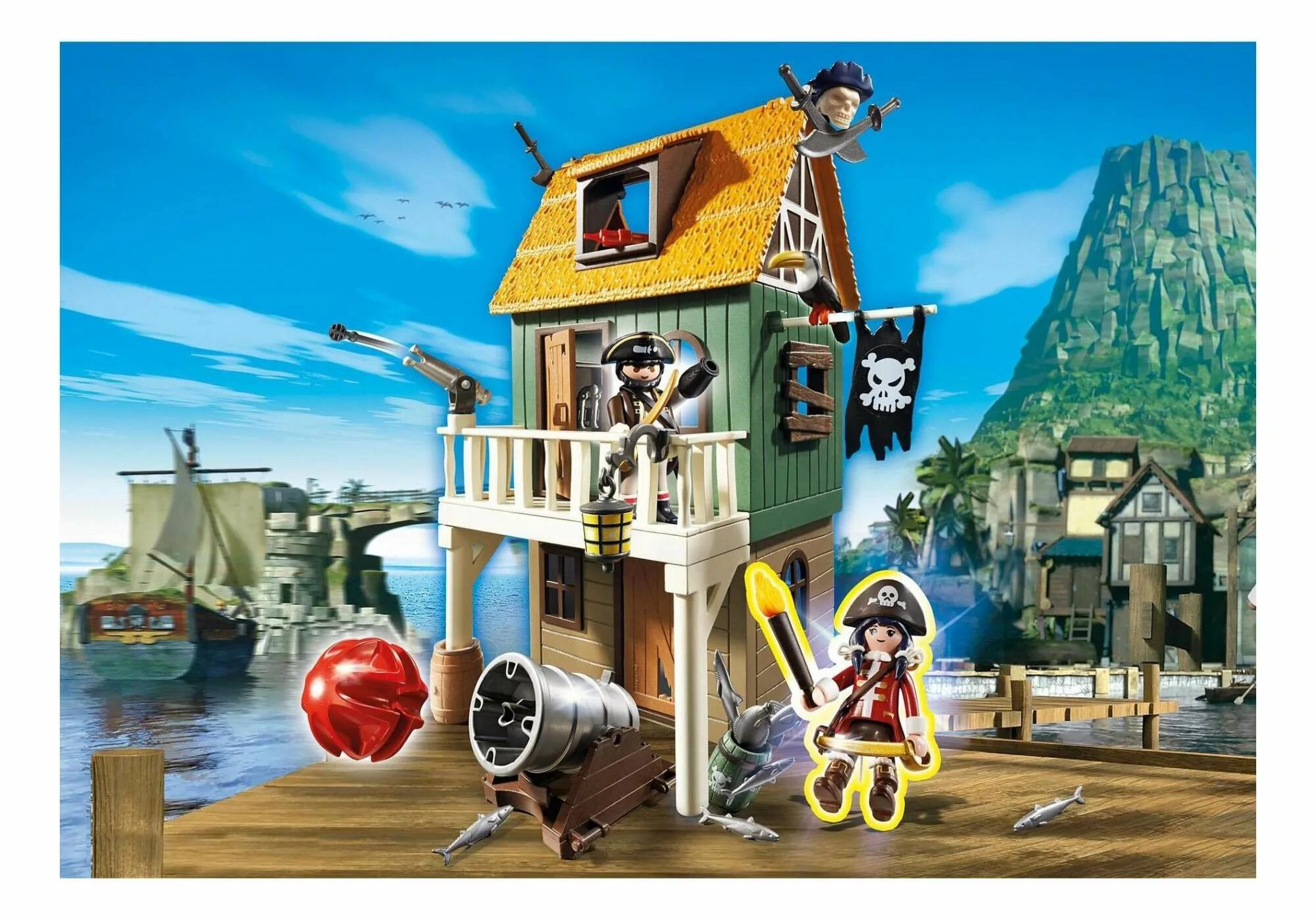 Playmobil 4796. Плеймобил супер 4 пират. Плеймобиль пираты Форт. Playmobil пиратский Форт. Village пиратка