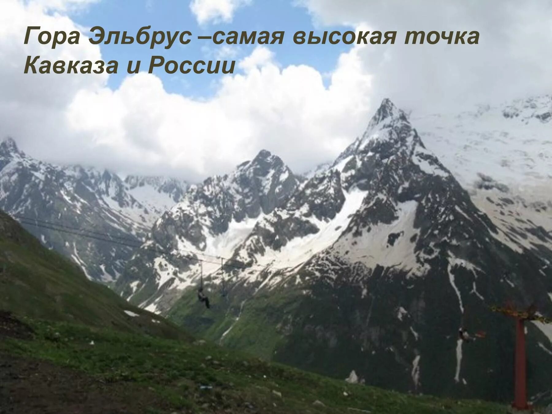 Название гор на кавказе в россии. Эльбрус горные вершины Кавказа. Кавказские горы наивысшая точка. Высокие точки Кавказа. Эльбрус самая высокая точка.