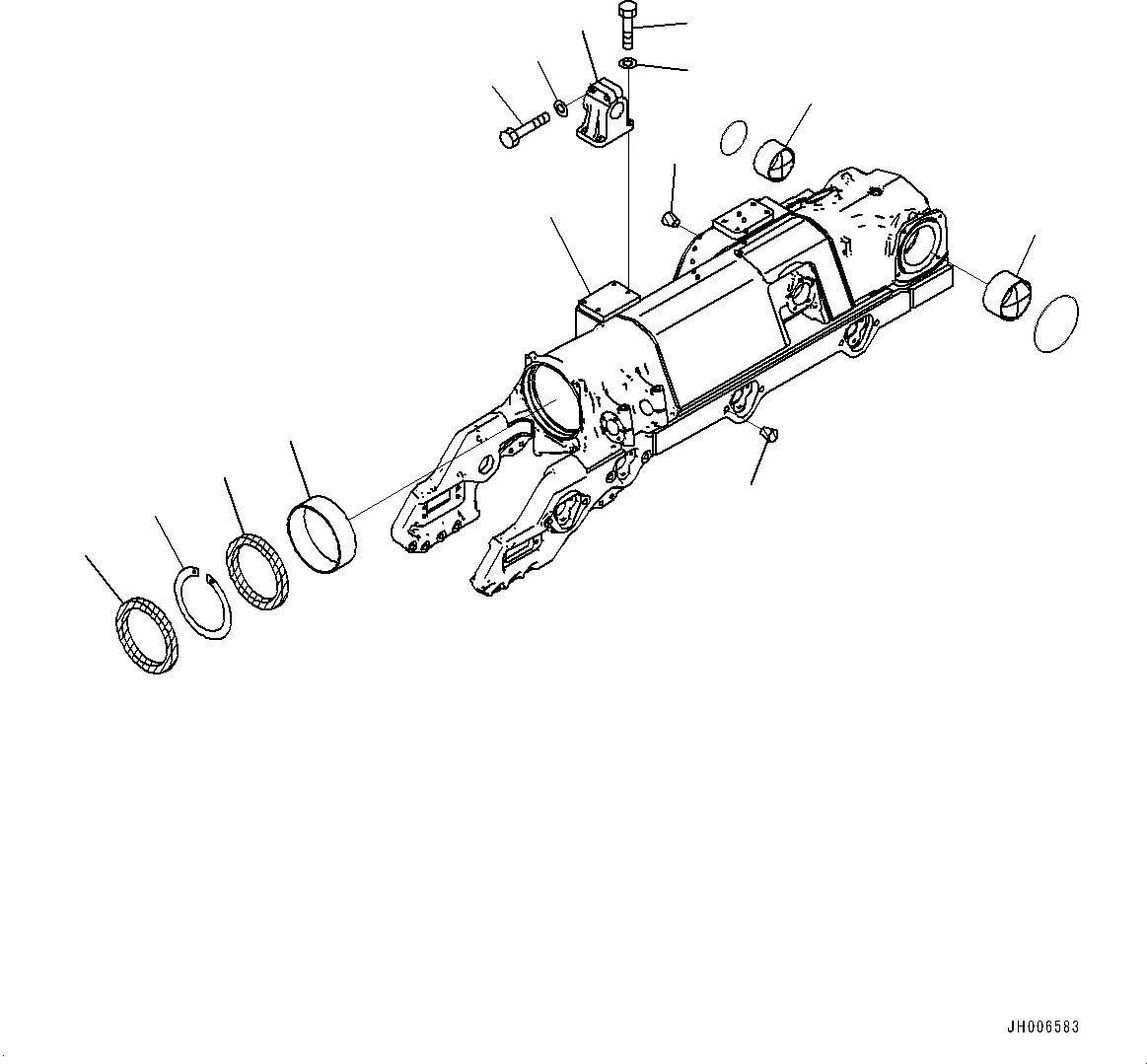 Натяжители komatsu