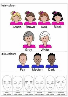 Hair adjectives