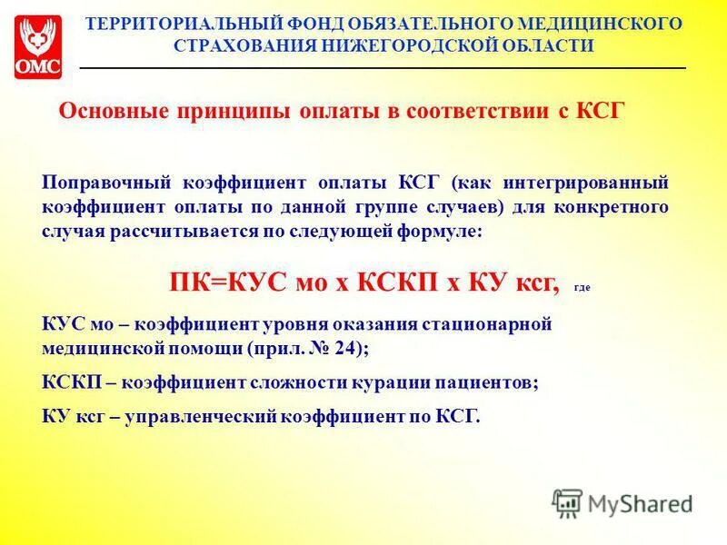 Сайт омс нижегородской. Что такое КСГ В ОМС. ФОМС Нижегородской области. Код КСГ В системе ОМС. КСГ за счет ОМС.